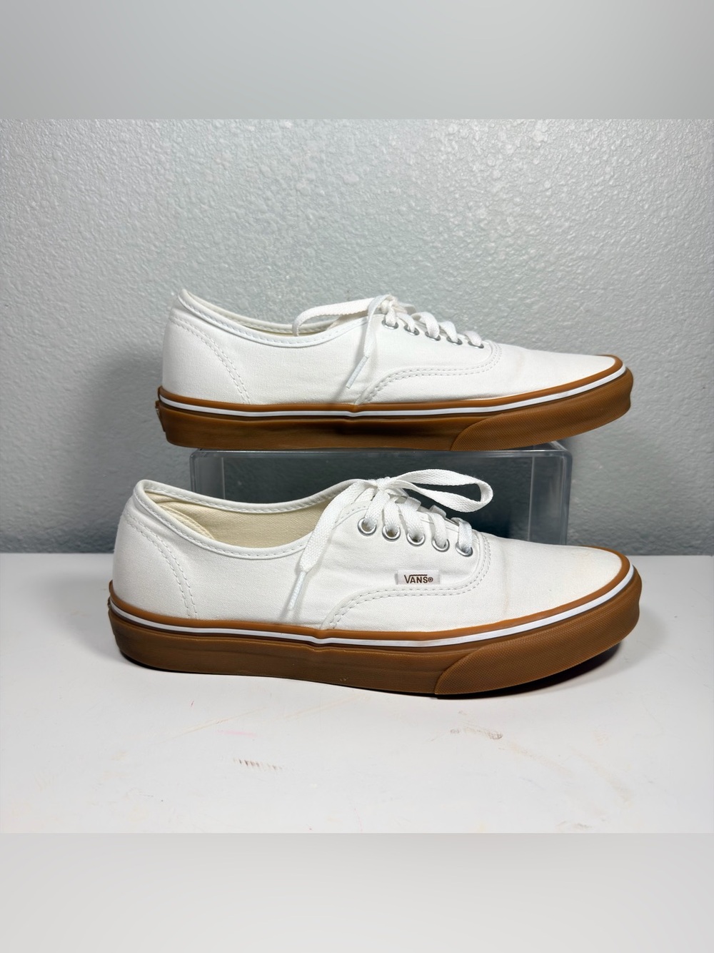 Tenis Vans Skate Chukka Low White Gym Bottoms size 10 men’s